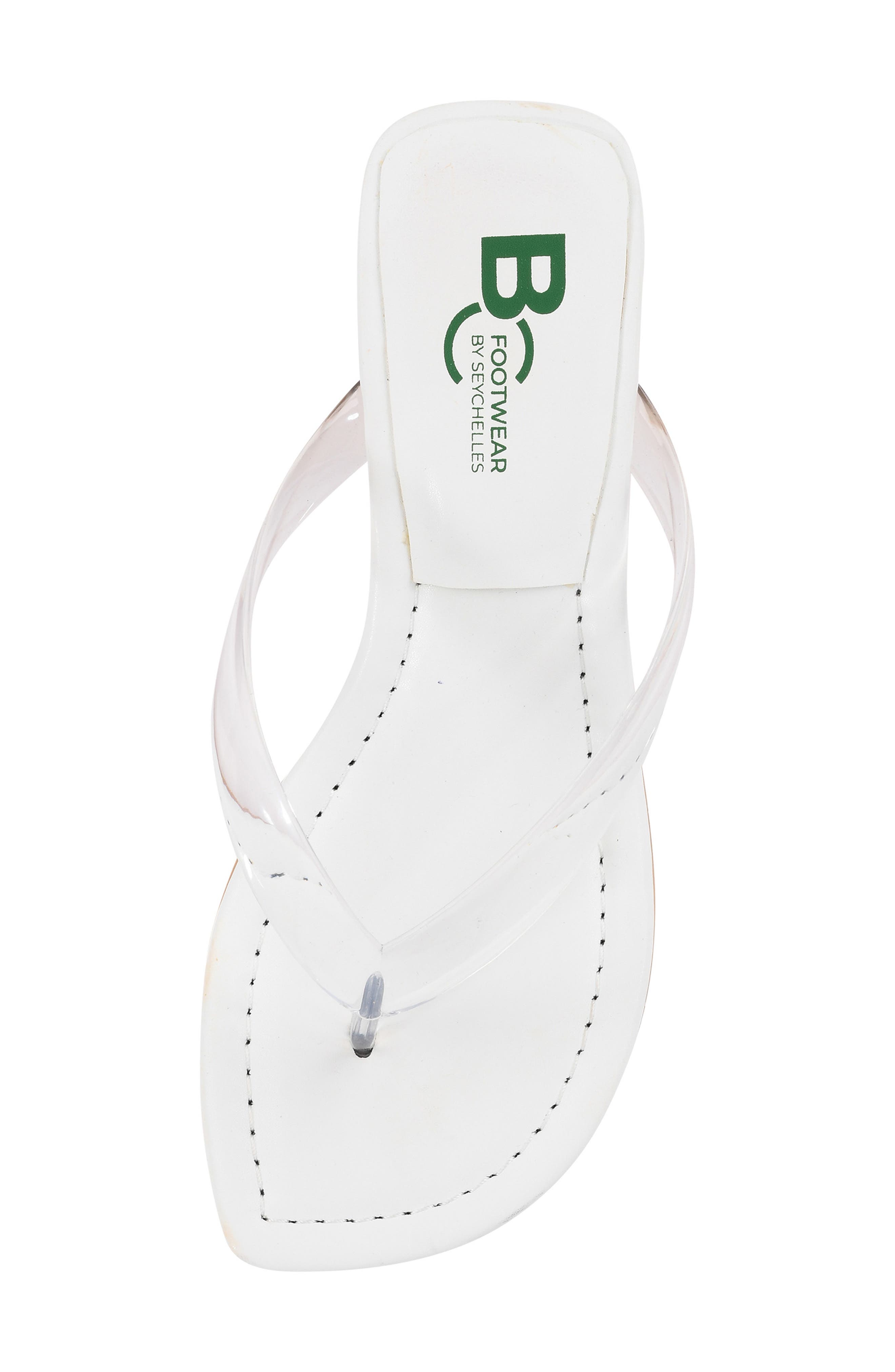 Starburst Kitten Heel Sandal, Alternate, color, WHITE CLEAR