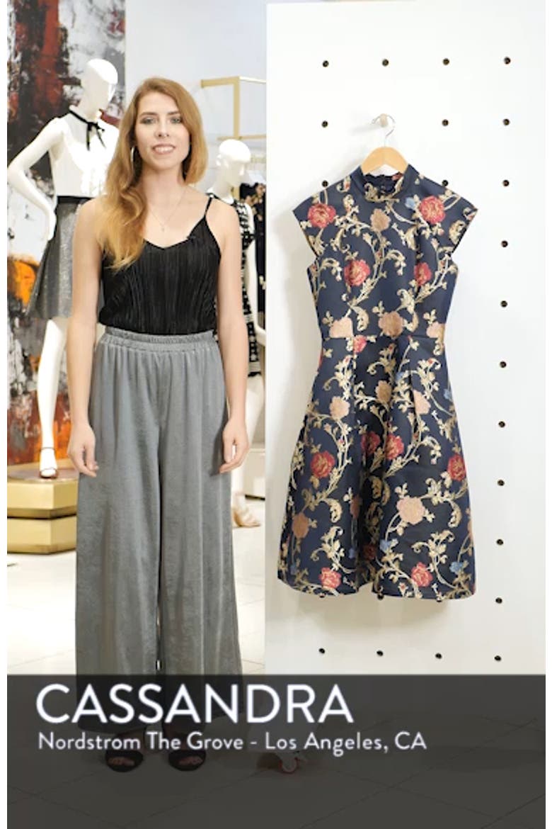 Floral Print Party Dress video