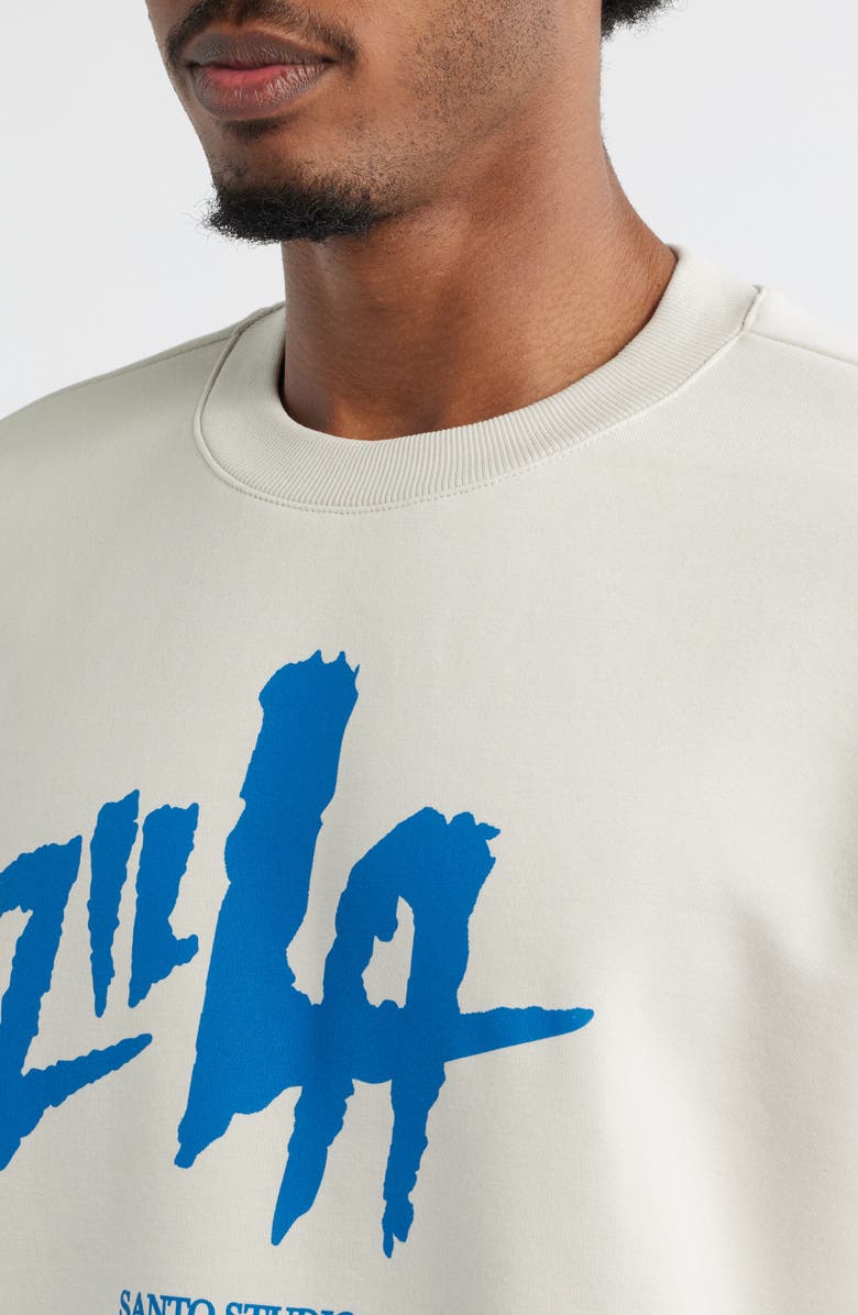 SANTO STUDIO Zilla LA Graphic Sweatshirt, Alternate, color,