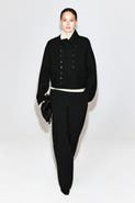 COS Pleated Crepe Straight-Leg Pants