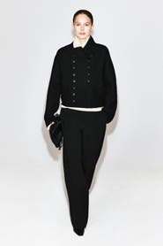COS Pleated Crepe Straight-Leg Pants