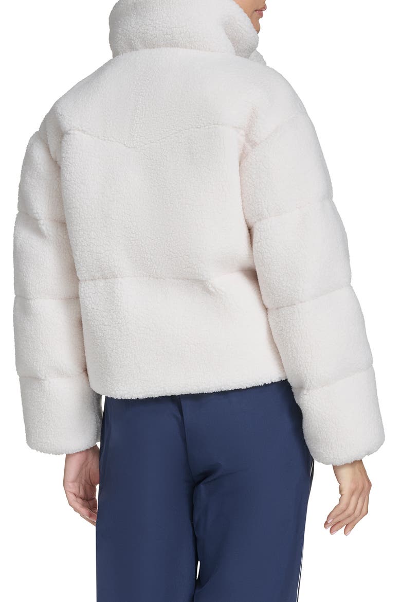 Western Faux Shearling Puffer Jacket, Alternate, color, CREAM