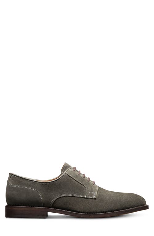 Allen Edmonds Windsor Plain Toe Derby In Grey