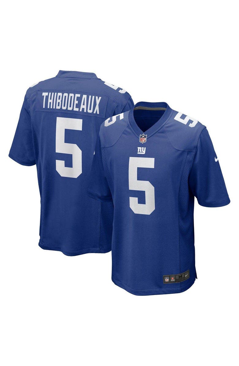 Nike Men's Nike Kayvon Thibodeaux Royal New York Giants Player Game Jersey, Alternate, color, Royal