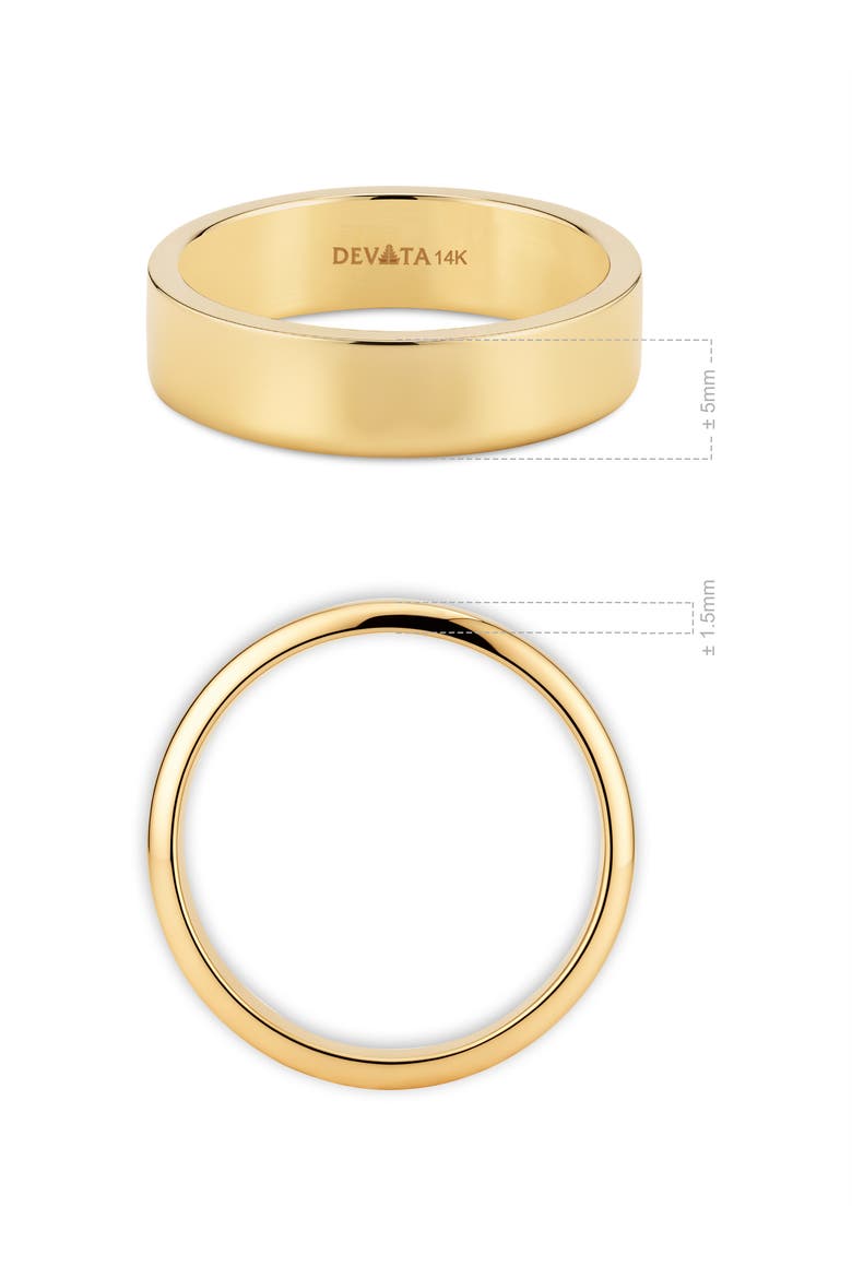 5mm Classic Band Ring in 14K Gold, Alternate, color, Gold