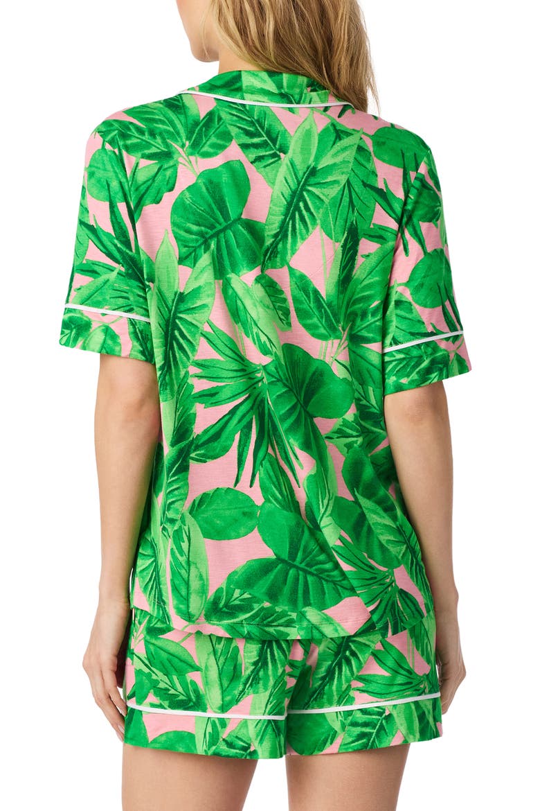 Print Short Pajamas, Alternate, color, PINK PRINT
