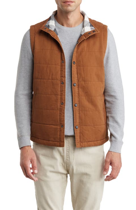 Quilted Vintage Twill Vest