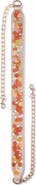 PACKED PARTY Orange Burst Confetti Adjustable Belt Bag Strap