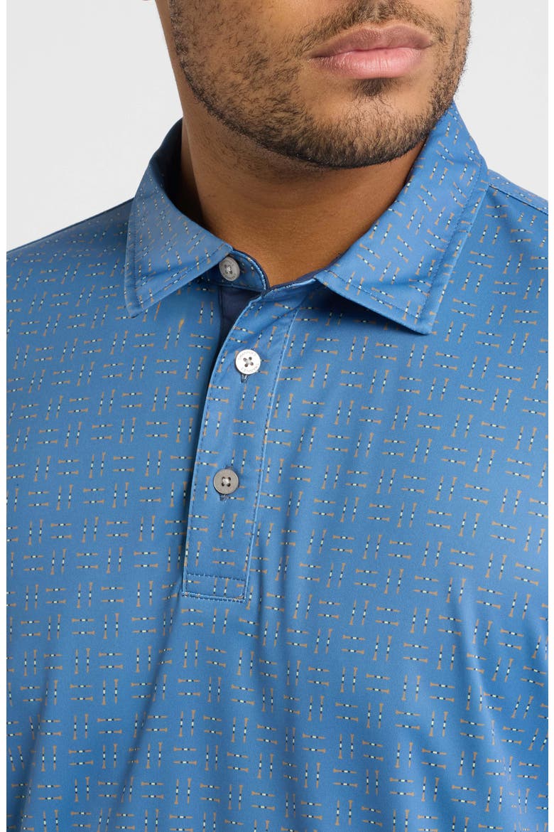 Tee Performance Golf Polo, Alternate, color, BLUE HORIZON