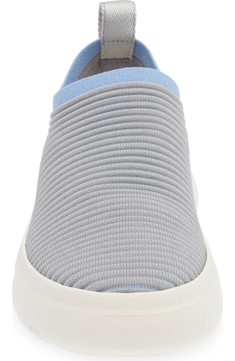 rag & bone Brixley Knit Slip-On Sneaker, Alternate, color, Grey/ Blue