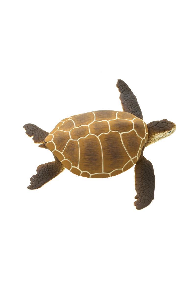 Safari Ltd. Green Sea Turtle Kids Toy Figure, Alternate, color, NO COLOR