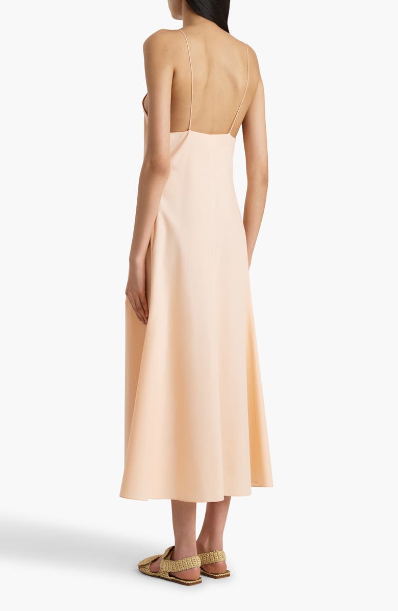 Khaite Iben Slipdress, Alternate, color, Light Peach