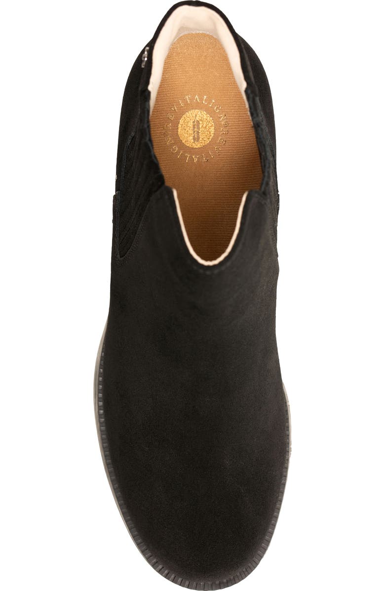 Revitalign Kodiak Bluff Water Resistant Chelsea Boot, Alternate, color, Black