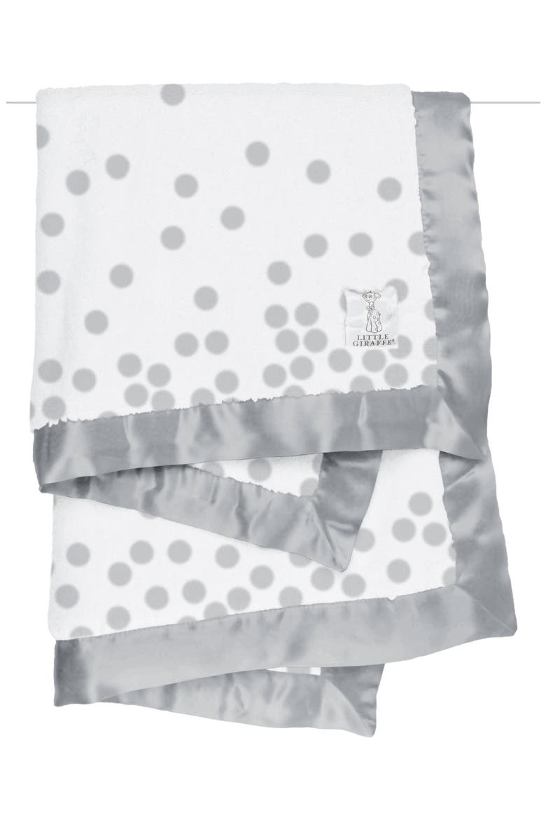 Luxe Soda Baby Blanket, Main, color, SILVER