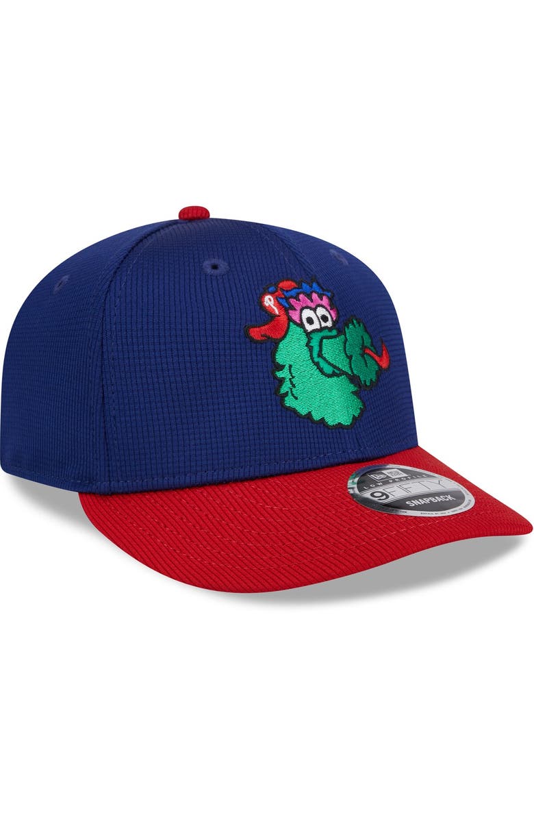 New Era Men's New Era Navy Philadelphia Phillies 2025 Batting Practice Low Profile 9FIFTY Snapback Hat, Alternate, color, Navy