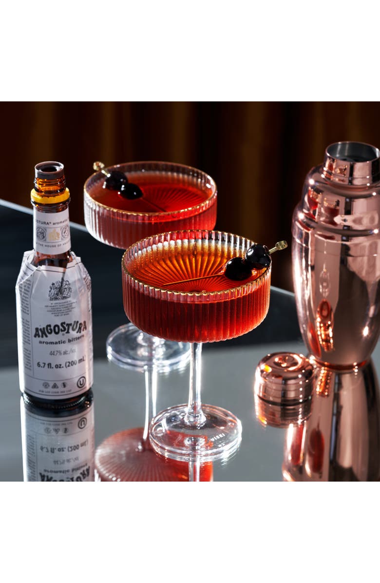 Viski Heavyweight Cocktail Shaker, Alternate, color, Summit