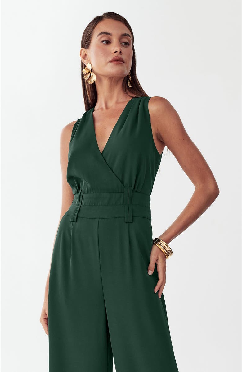 BWLDR Glade Jumpsuit, Alternate, color, Emerald