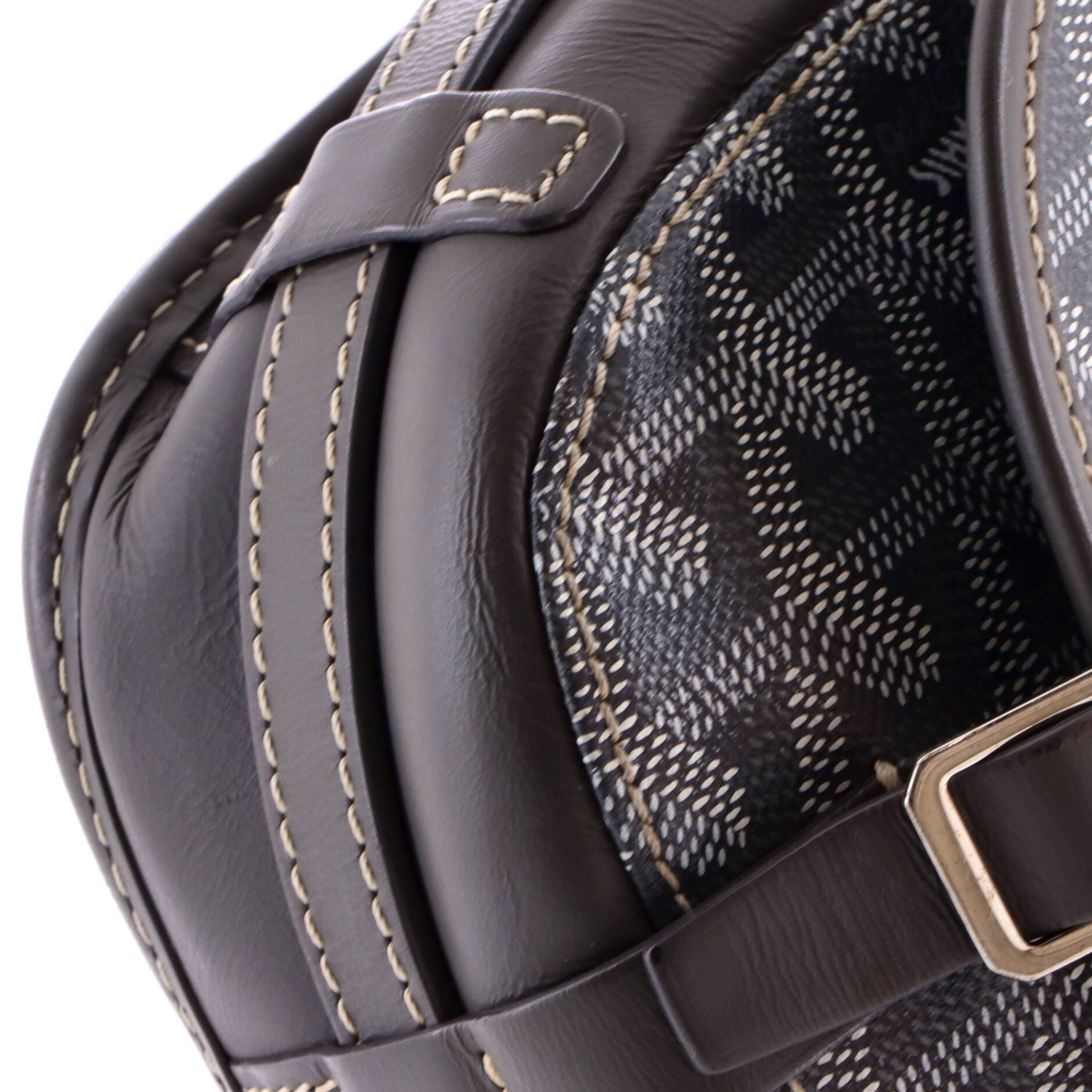 Belvedere Messenger Bag Coated Canvas PM, Alternate, color, Grey