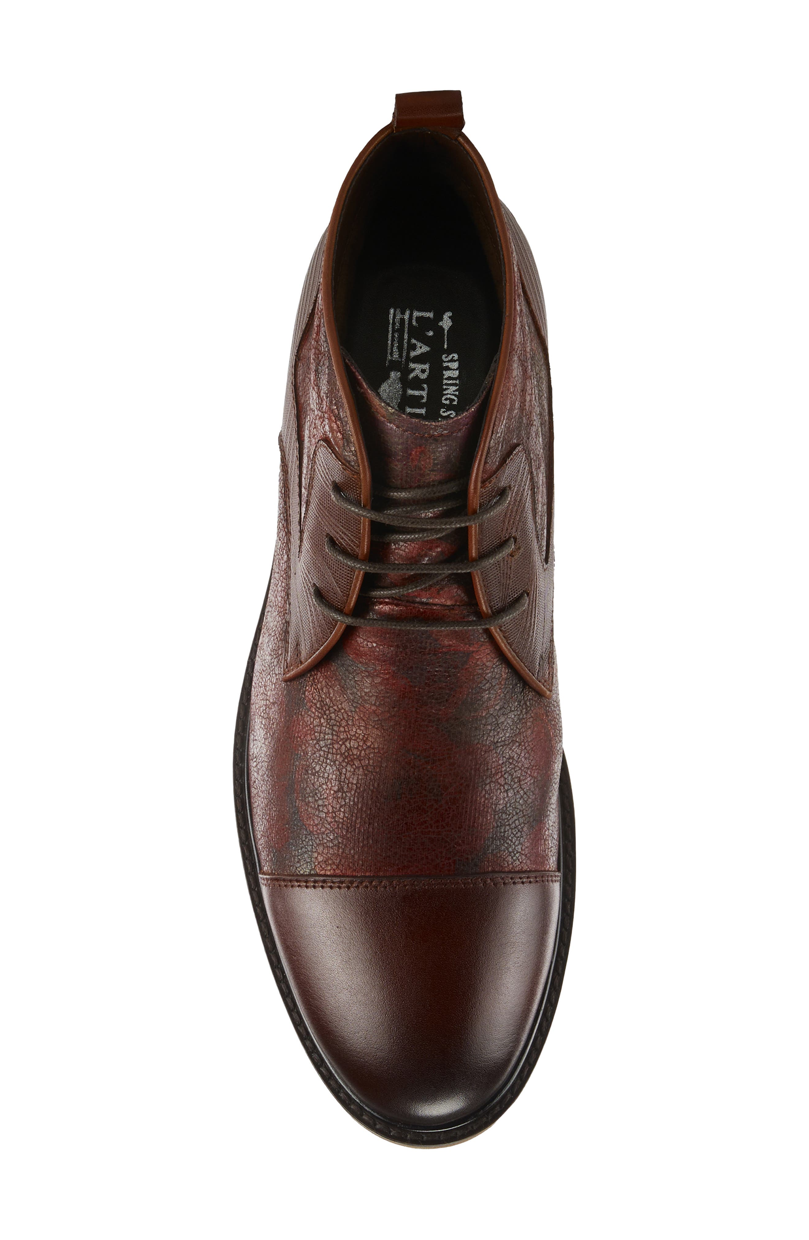Balvin Desert Bootie, Alternate, color, BORDEAUX