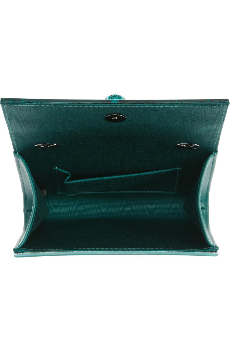 Kurt Geiger London Party Eagle Glitter Drench Clutch, Alternate, color,