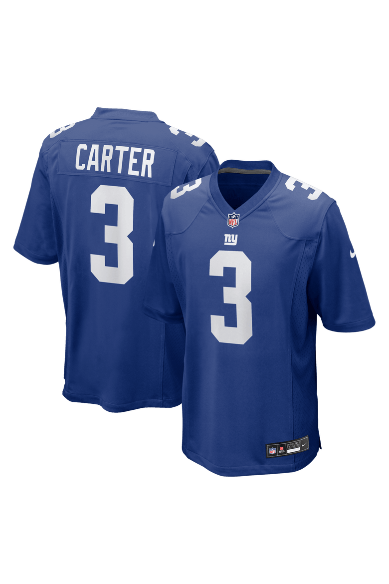 Men's Nike Abdul Carter  Royal New York Giants Team Game Jersey, Main, color, Royal
