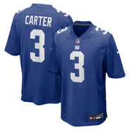 Nike Men's Nike Abdul Carter  Royal New York Giants Team Game Jersey