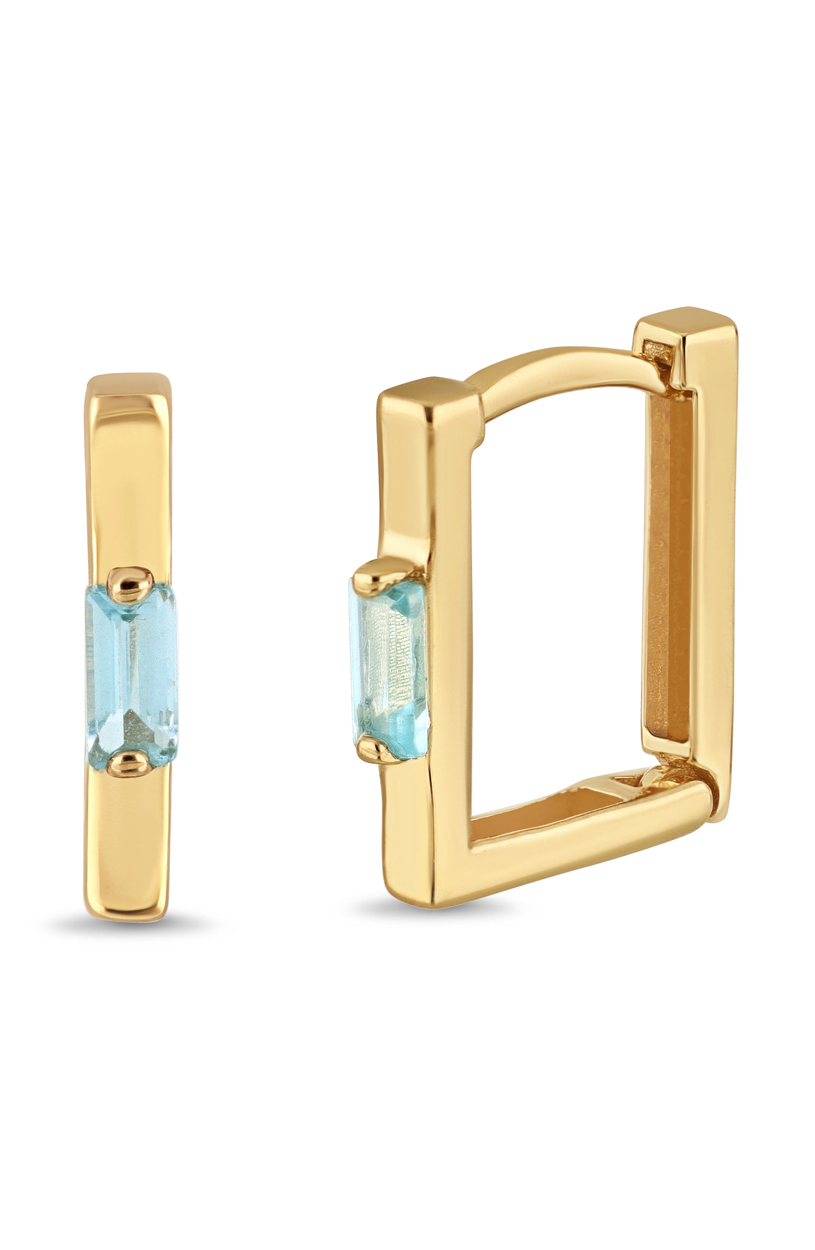 14K YG/ LONDON BLUE TOPAZ