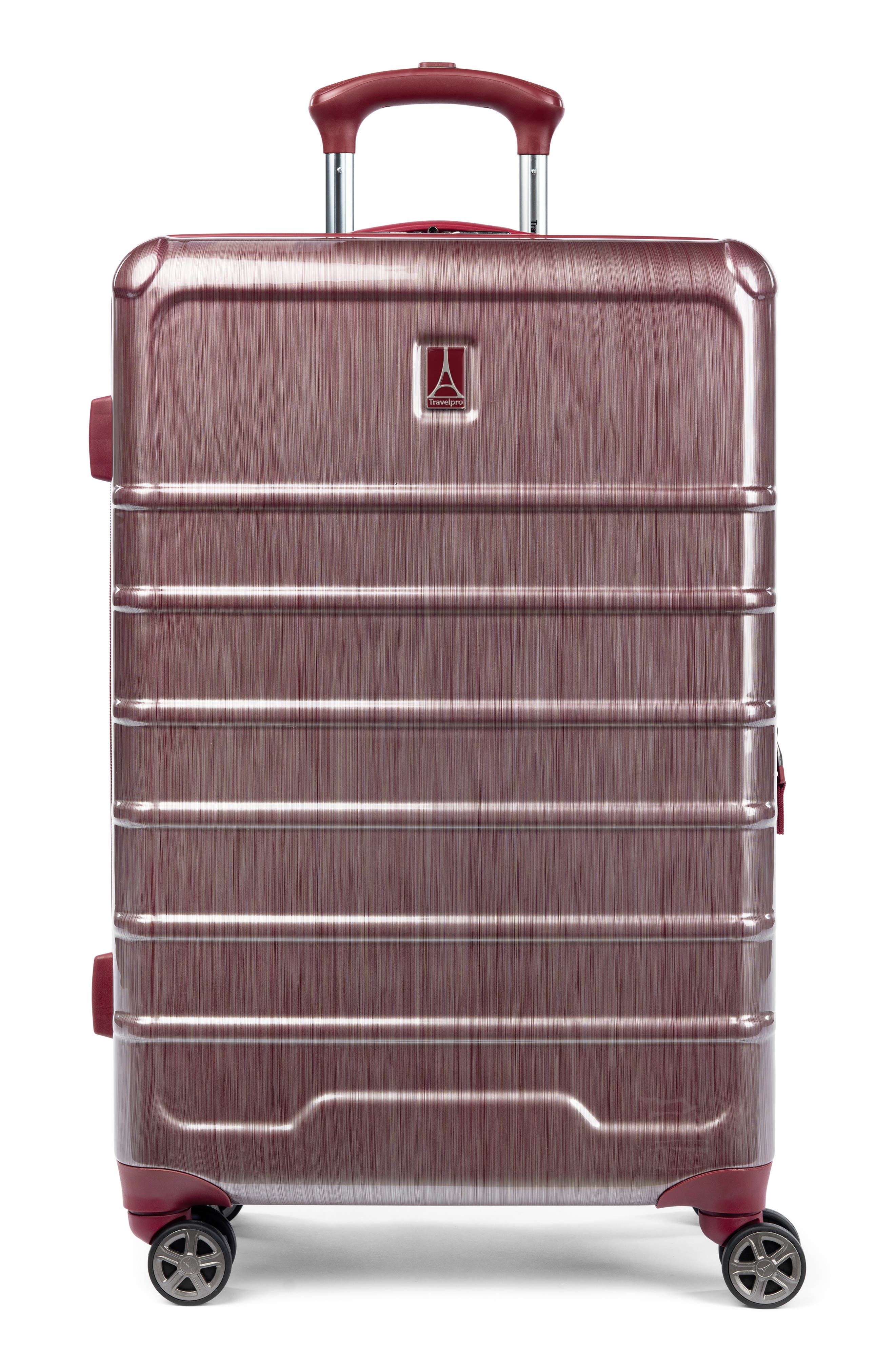 TRAVELPRO Rollmaster<sup>™</sup> Lite 24" Expandable Medium Checked Hardside Spinner Luggage, Main, color, 