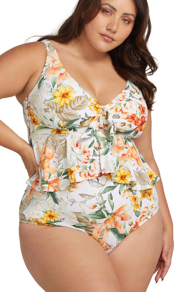 Artesands La Dolce Vita Chagall One-Piece Swimsuit, Alternate, color, 