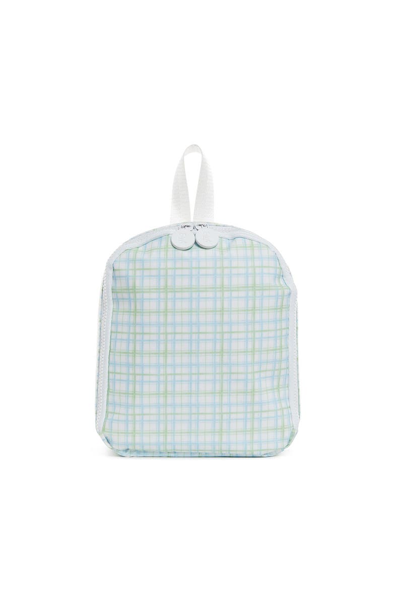 TRVL Design Classic Plaid Green Lunch Bag, Main, color, Green