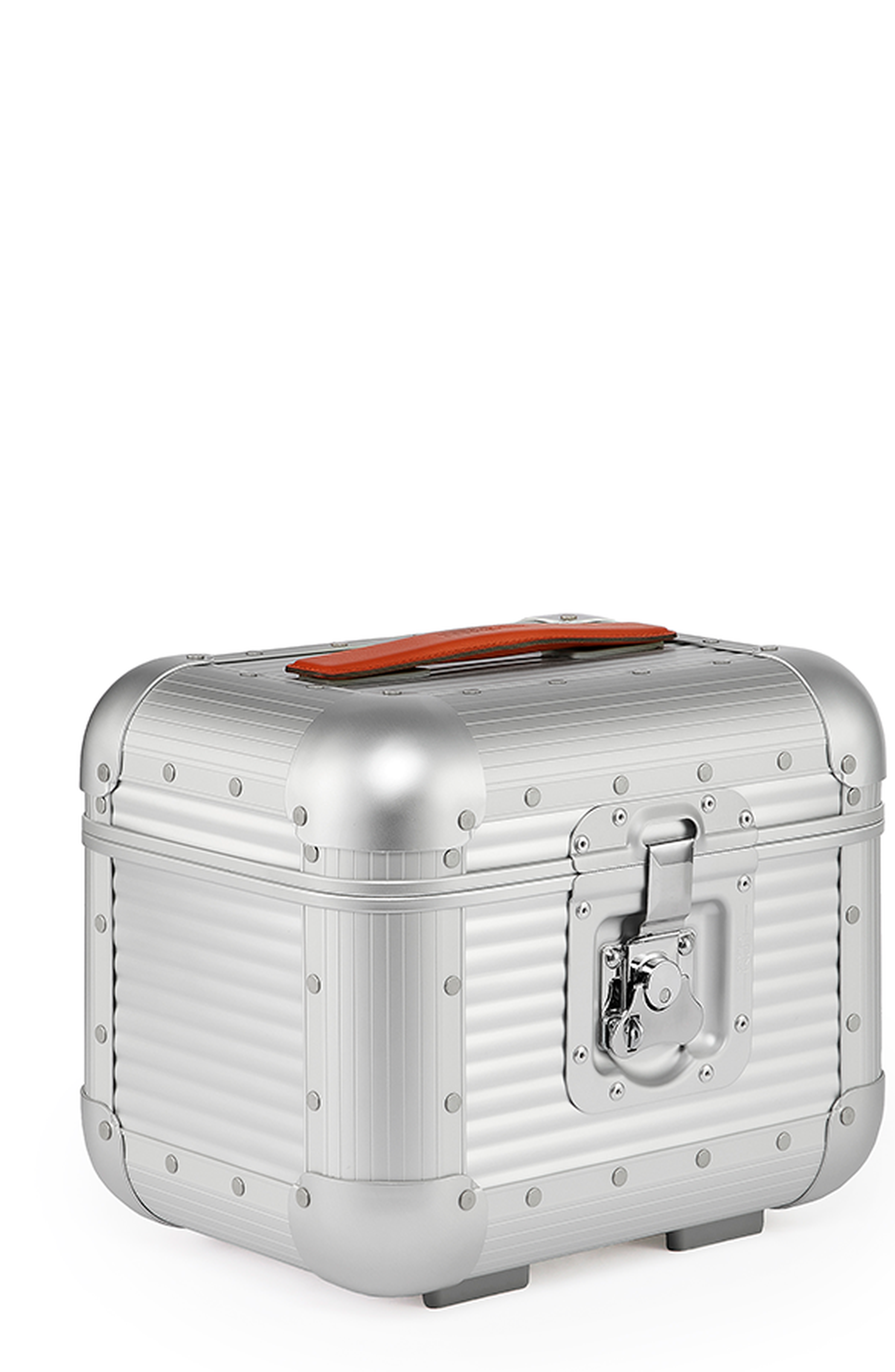 FPM - Fabbrica Pelletterie Milano - US Bank Vanity Case, Alternate, color, Moonlight Silver