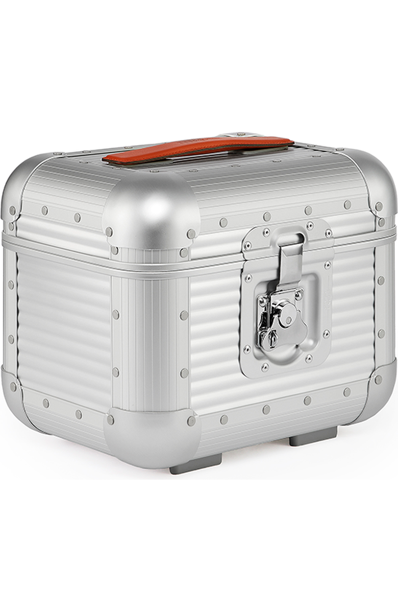 FPM - Fabbrica Pelletterie Milano - US Bank Vanity Case, Alternate, color, Moonlight Silver
