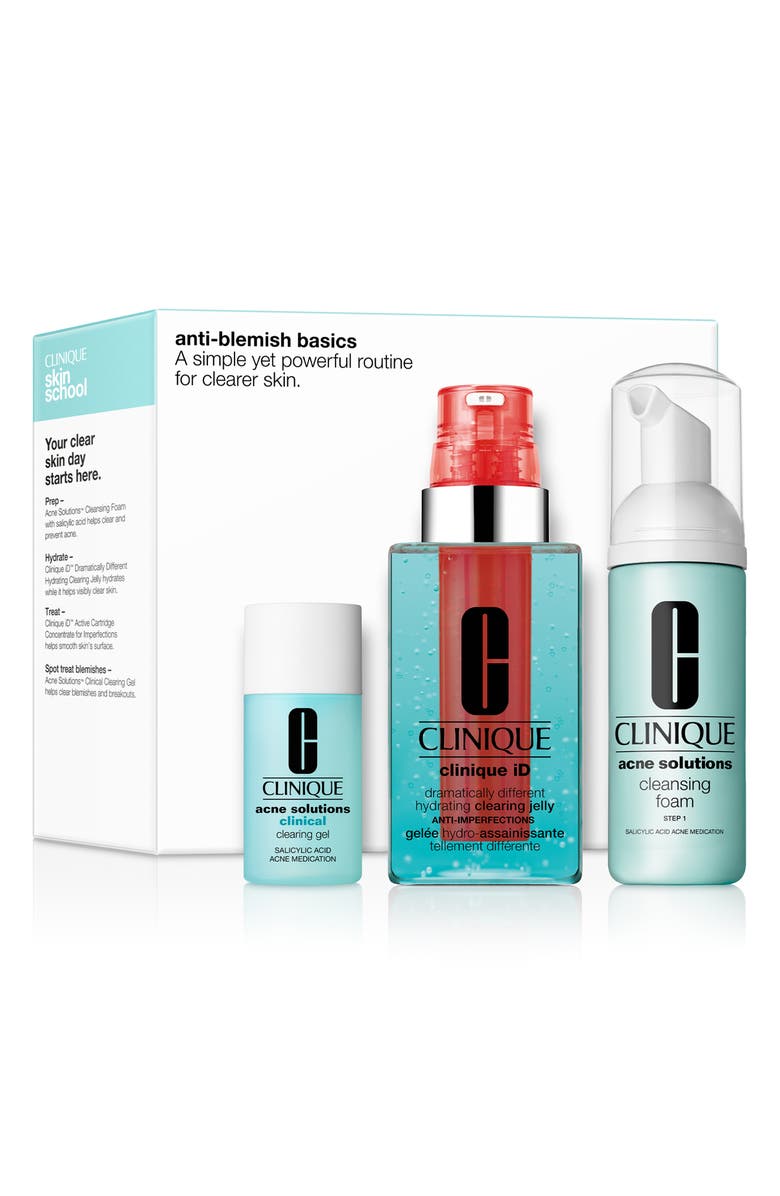 Clinique Anti-Blemish Basics Skin Care Set, Main, color,