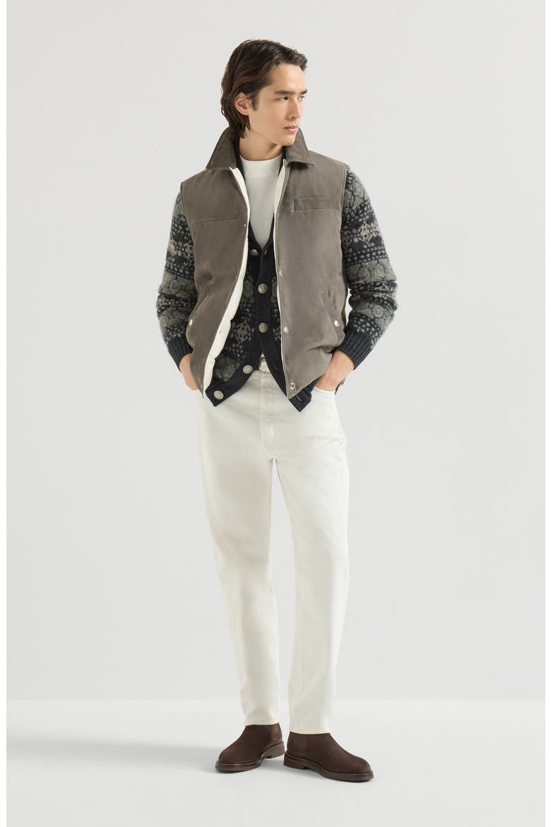 Cashmere jacquard cardigan, Alternate, color, Dark Grey
