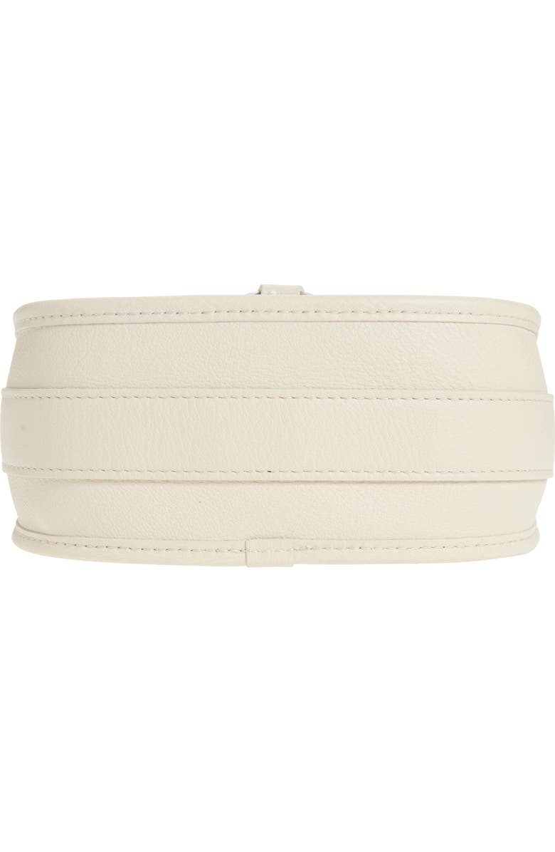 Burberry Mini B Clip Leather Crossbody Bag, Alternate, color, Soap