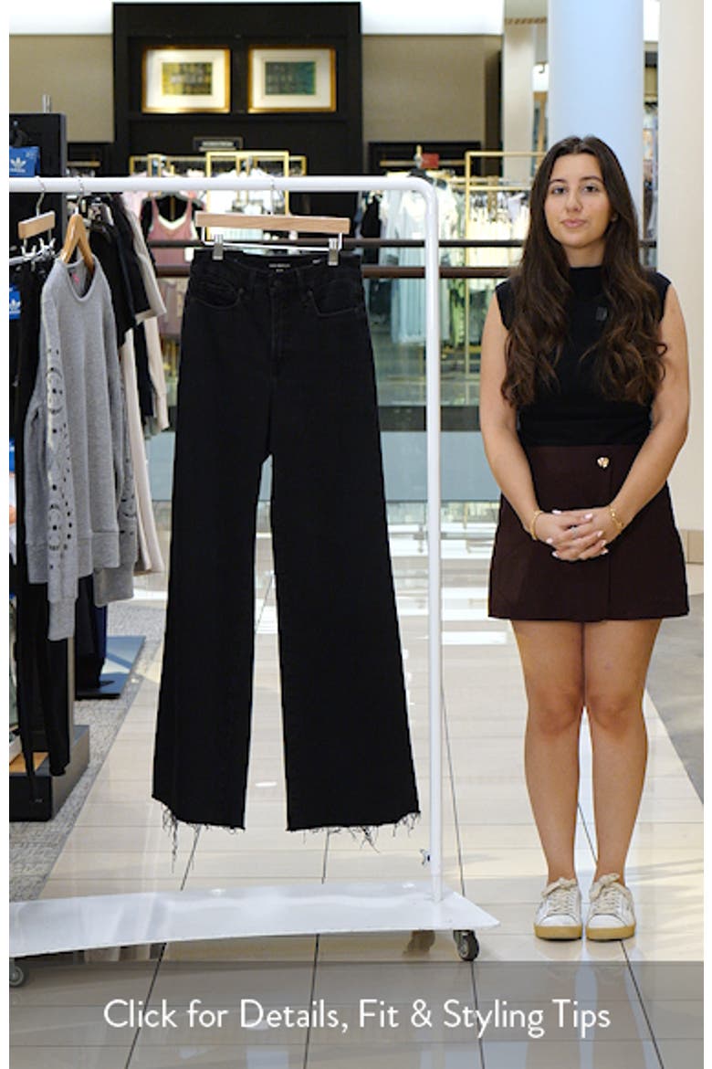 Soft-Tech Good Waist Palazzo Wide Leg Jeans (Women) | Nordstrom
