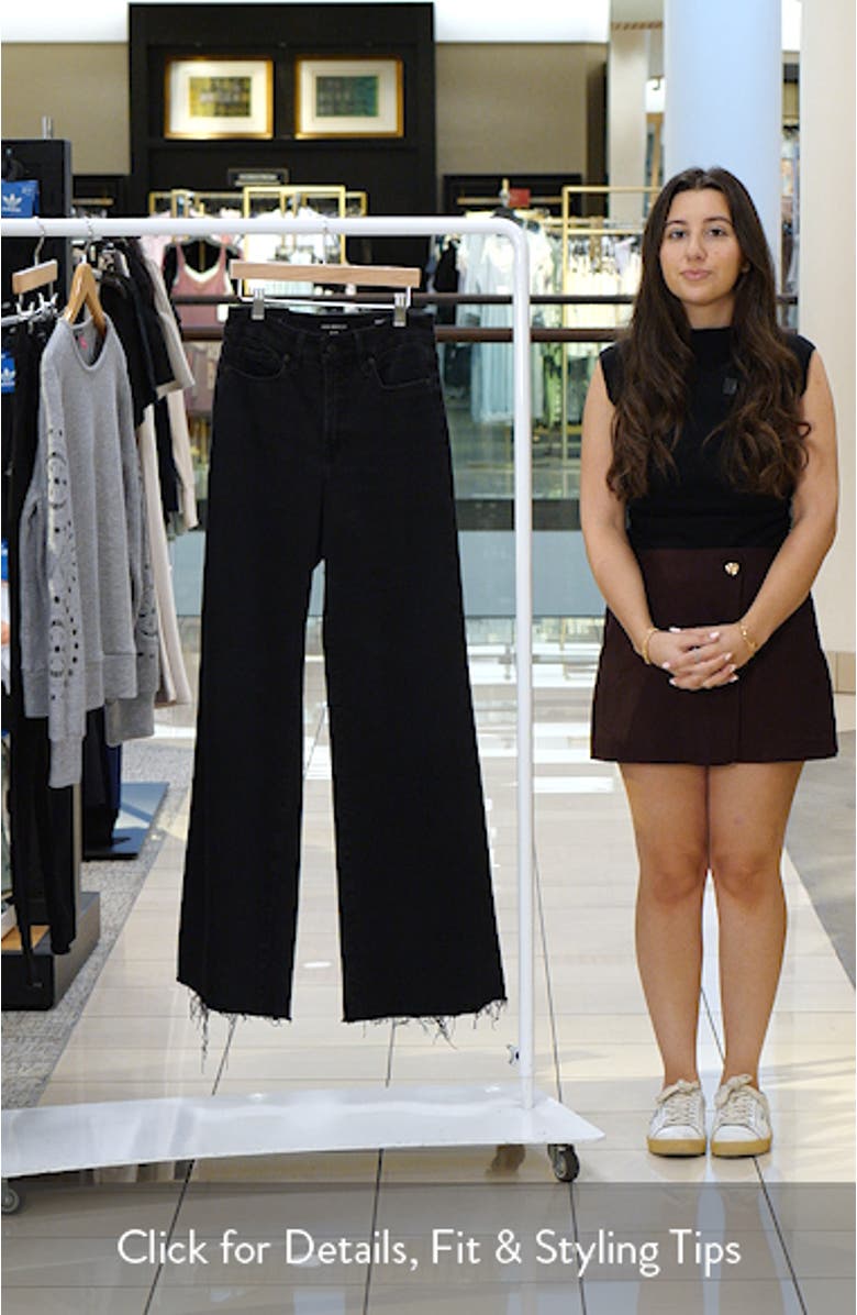 Soft-Tech Good Waist Palazzo Wide Leg Jeans, sales video thumbnail