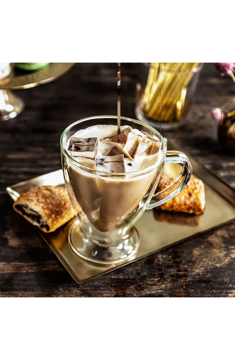 JoyJolt Declan Irish Double Wall Coffee Glass - Set of 2, Alternate, color, 