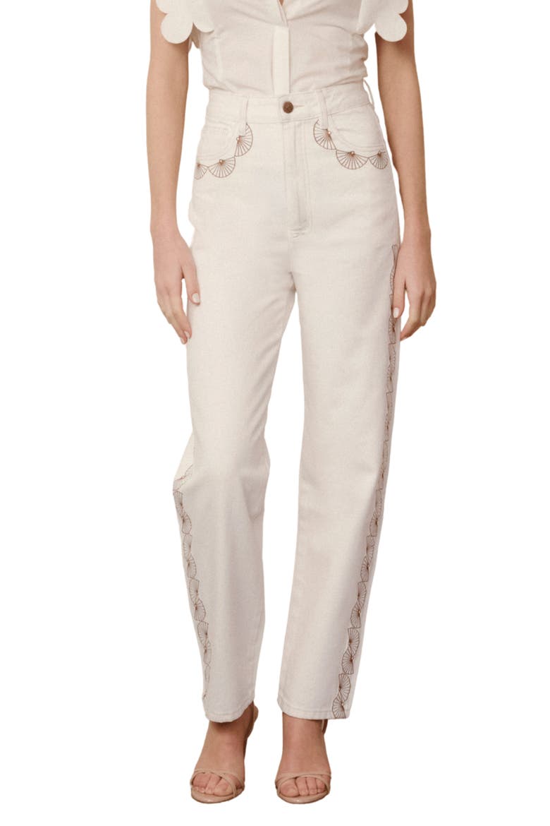 Esencia Jeans, Main, color, White
