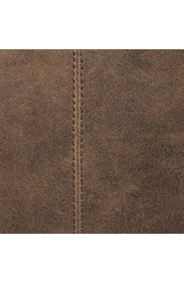 Celtic & Co. TRIM LEATHER CROSS BODY, Alternate, color, Brown