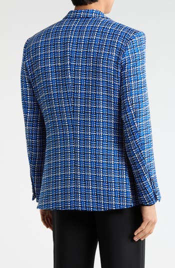 Slim Fit Two Button Blazer