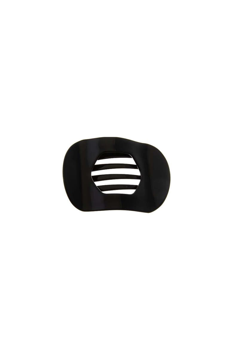 Tortoise & Black Oversized Flat Lay Clip Set, Alternate, color, Black & Tortoise