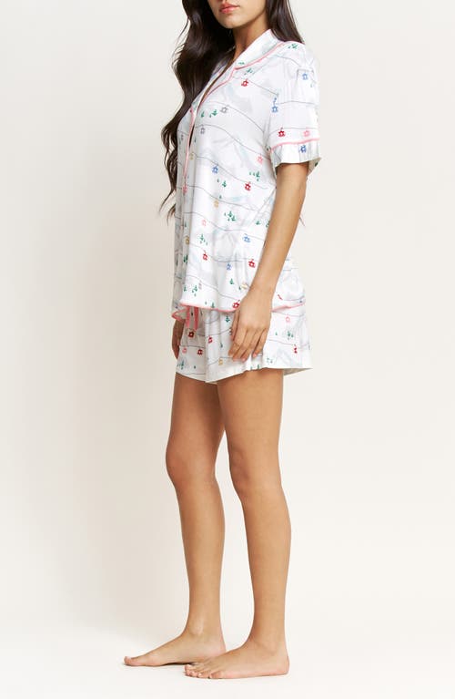 Honeydew All American Shortie Pajamas In White