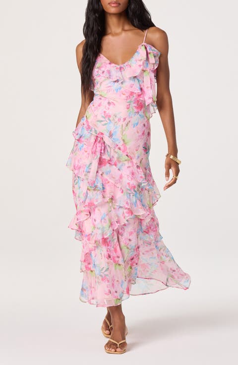 Amiya Ruffle Maxi Dress