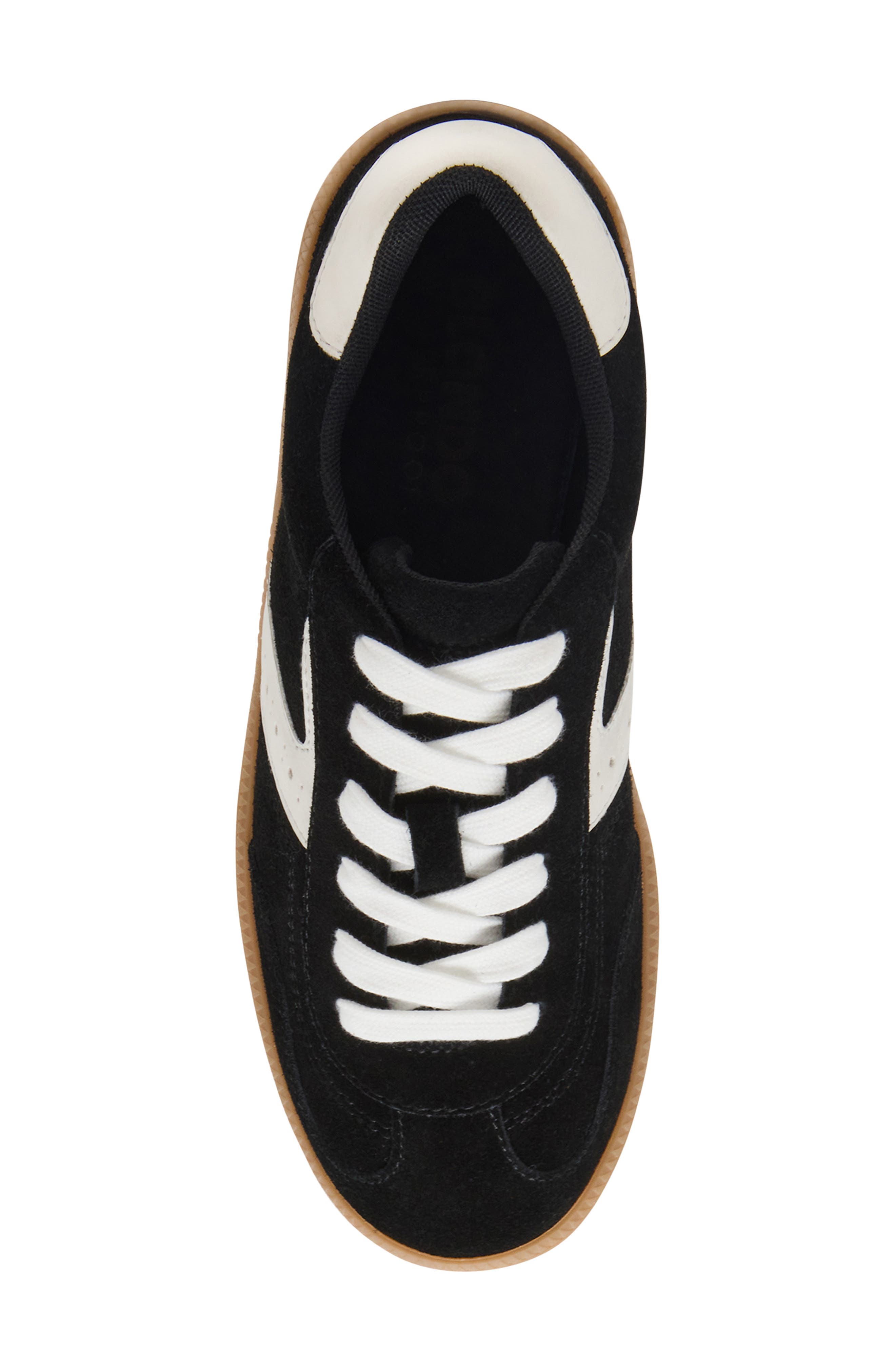 Blondo Remmie Sneaker, Alternate, color, Black Suede