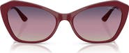 VOGUE 56mm Cat Eye Sunglasses