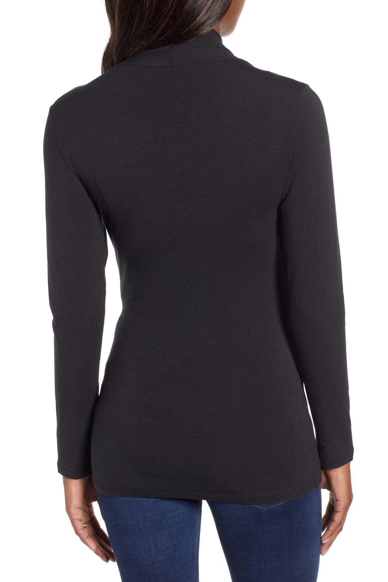 Maternity/Nursing Top, Alternate, color, BLACK