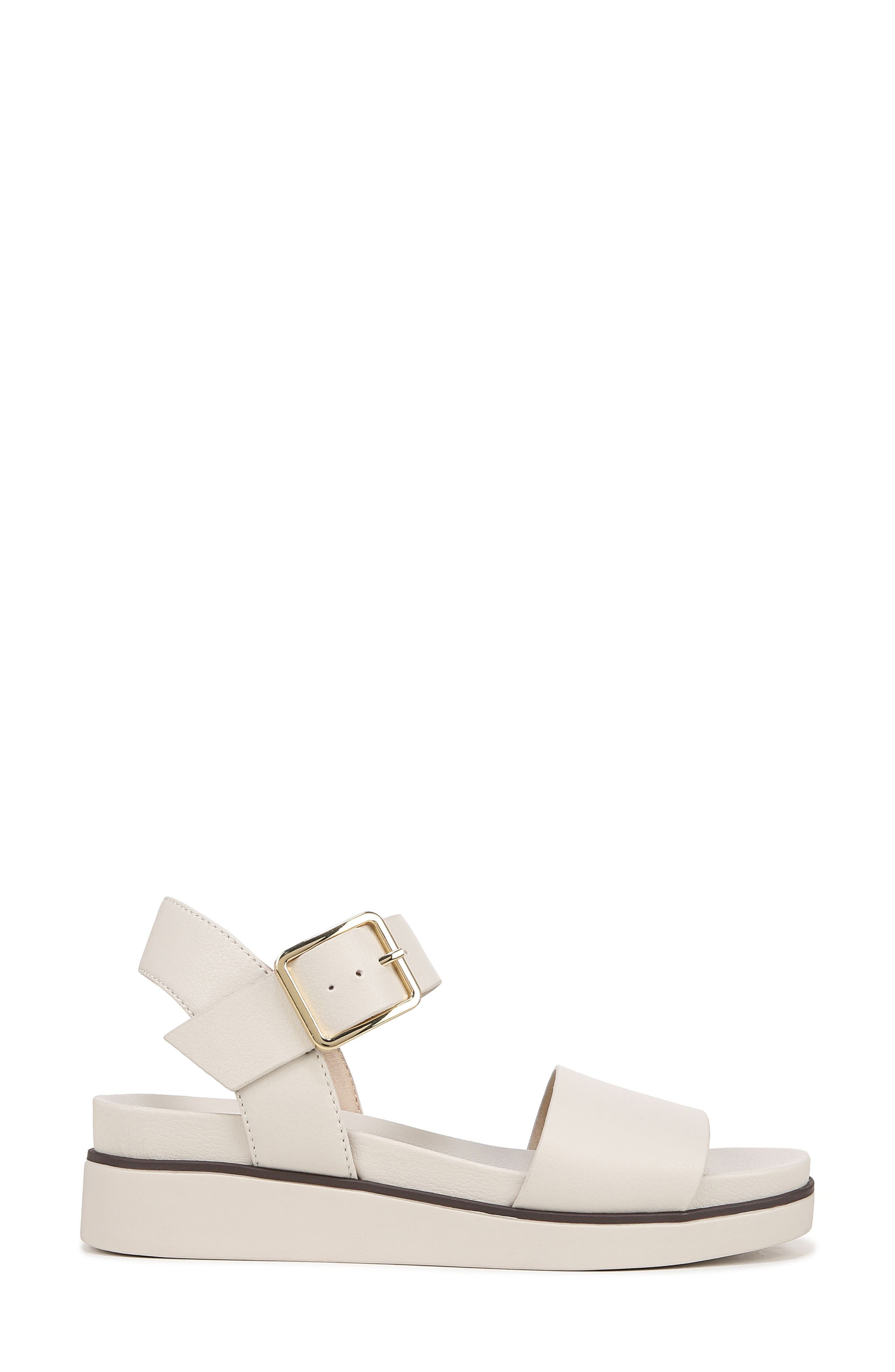 LifeStride Gillian Platform Sandal, Alternate, color, Bone