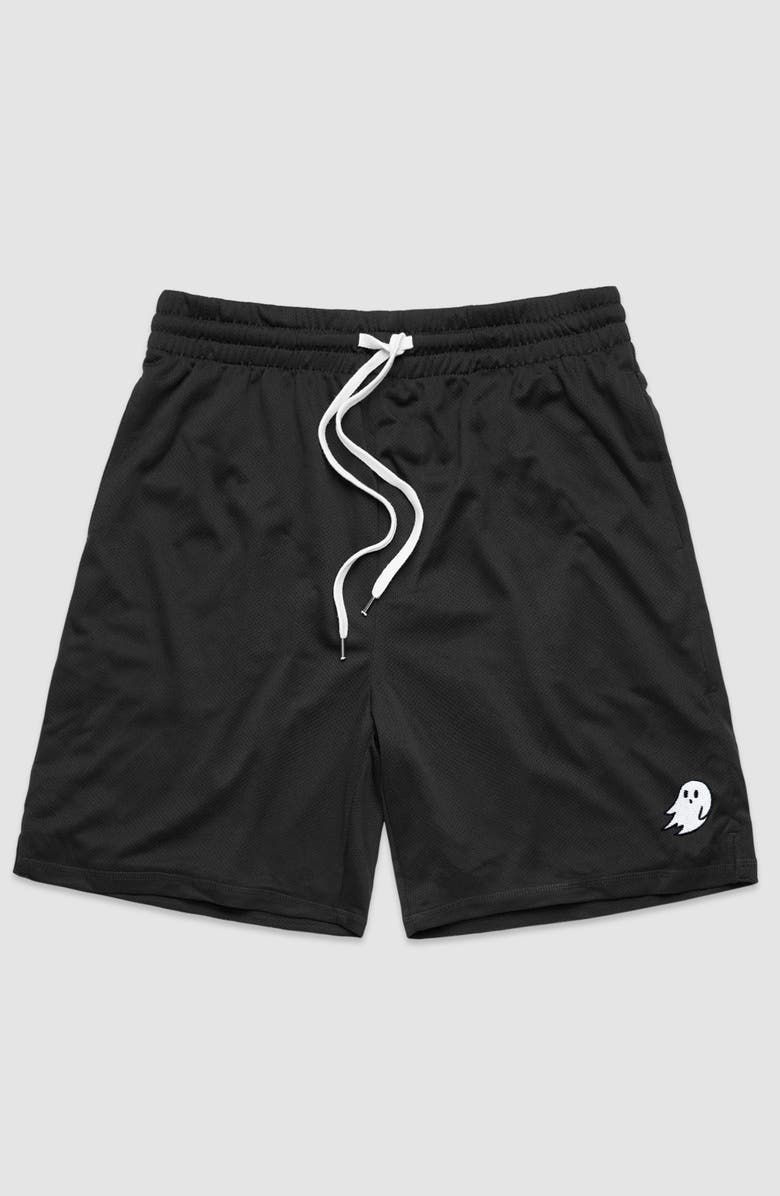 Dalix Mens Ghost Midweight Court Short, Main, color, Black