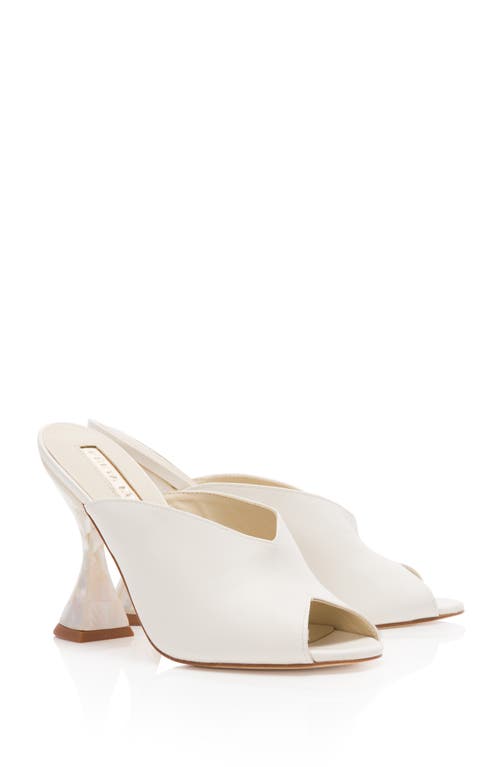 Freya Rose Mimi Pearl Heel Sandal In Ivory